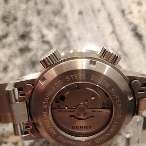 Silver Stainless Steel Men's Watch